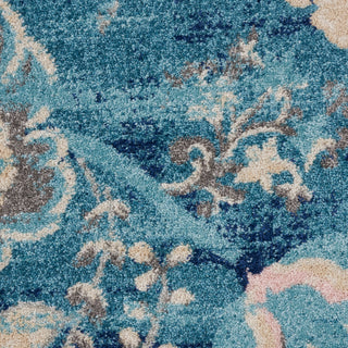 Nourison Home - Tranquil Turquoise Area Rug TRA02