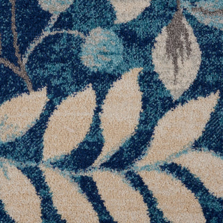The Rug Corner Nourison Home Tranquil TRA03 NAVY Area Rugs  