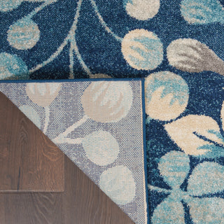 The Rug Corner Nourison Home Tranquil TRA03 NAVY Area Rugs  