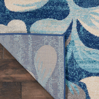 The Rug Corner Nourison Home Tranquil TRA03 NAVY Area Rugs  
