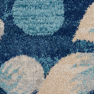 The Rug Corner Nourison Home Tranquil TRA03 NAVY Area Rugs  