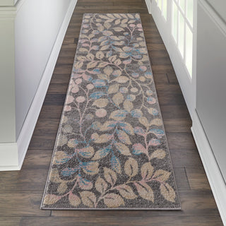 The Rug Corner Nourison Home Tranquil TRA03 GRYBG Area Rugs  