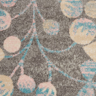 The Rug Corner Nourison Home Tranquil TRA03 GRYBG Area Rugs  