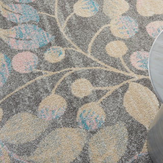 The Rug Corner Nourison Home Tranquil TRA03 GRYBG Area Rugs  