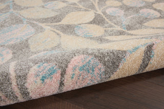 The Rug Corner Nourison Home Tranquil TRA03 GRYBG Area Rugs  