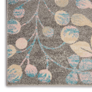 The Rug Corner Nourison Home Tranquil TRA03 GRYBG Area Rugs  