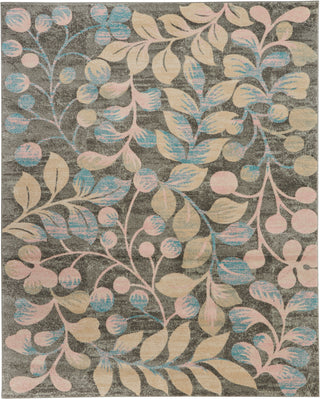 The Rug Corner Nourison Home Tranquil TRA03 GRYBG Area Rugs  