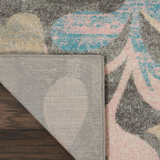 The Rug Corner Nourison Home Tranquil TRA03 GRYBG Area Rugs  