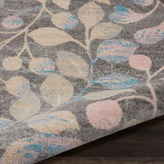 The Rug Corner Nourison Home Tranquil TRA03 GRYBG Area Rugs  