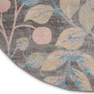 The Rug Corner Nourison Home Tranquil TRA03 GRYBG Area Rugs  