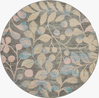 The Rug Corner Nourison Home Tranquil TRA03 GRYBG Area Rugs  