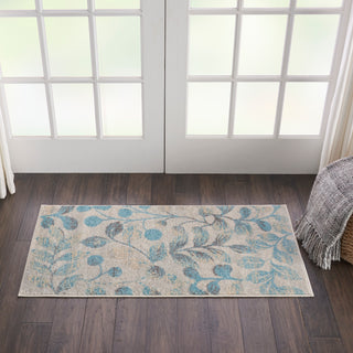The Rug Corner Nourison Home Tranquil TRA03 IVTUR Area Rugs  