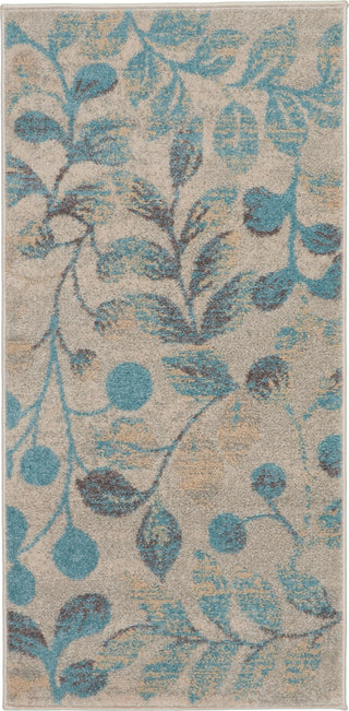 The Rug Corner Nourison Home Tranquil TRA03 IVTUR Area Rugs  