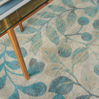 The Rug Corner Nourison Home Tranquil TRA03 IVTUR Area Rugs  