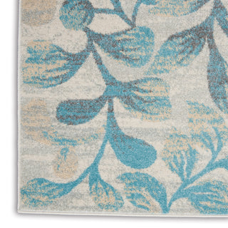 The Rug Corner Nourison Home Tranquil TRA03 IVTUR Area Rugs  
