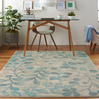 The Rug Corner Nourison Home Tranquil TRA03 IVTUR Area Rugs  