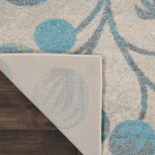 The Rug Corner Nourison Home Tranquil TRA03 IVTUR Area Rugs  