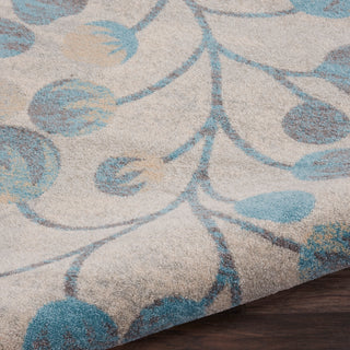 The Rug Corner Nourison Home Tranquil TRA03 IVTUR Area Rugs  