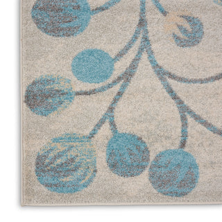 The Rug Corner Nourison Home Tranquil TRA03 IVTUR Area Rugs  