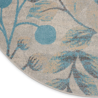 The Rug Corner Nourison Home Tranquil TRA03 IVTUR Area Rugs  