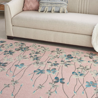 The Rug Corner Nourison Home Nourison Home - Tranquil Pink Area Rug TRA04  
