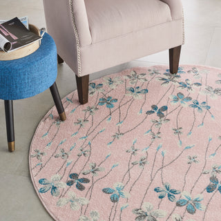 The Rug Corner Nourison Home Nourison Home - Tranquil Pink Area Rug TRA04  