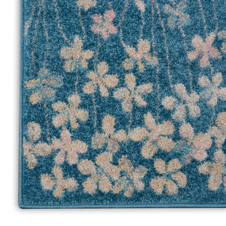 Nourison Home - Tranquil Turquoise Area Rug TRA04