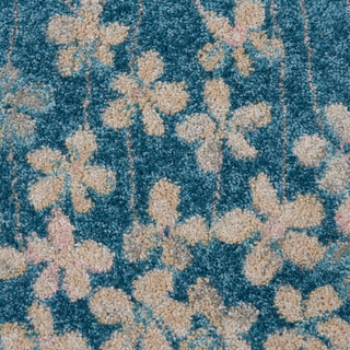 Nourison Home - Tranquil Turquoise Area Rug TRA04