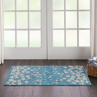 Nourison Home - Tranquil Turquoise Area Rug TRA04