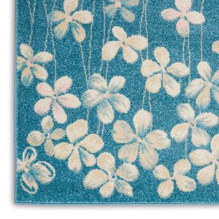 Nourison Home - Tranquil Turquoise Area Rug TRA04