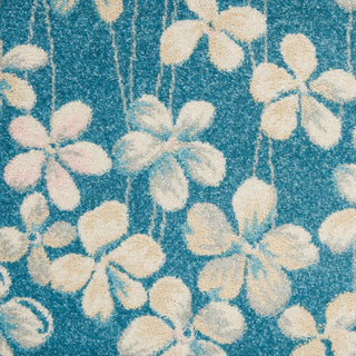 Nourison Home - Tranquil Turquoise Area Rug TRA04
