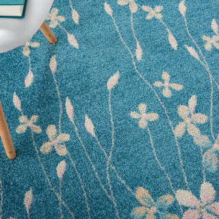 Nourison Home - Tranquil Turquoise Area Rug TRA04