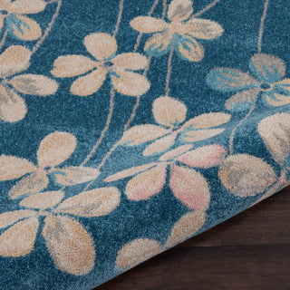Nourison Home - Tranquil Turquoise Area Rug TRA04