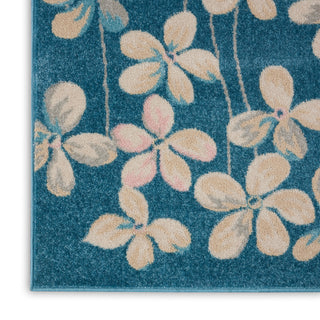 Nourison Home - Tranquil Turquoise Area Rug TRA04