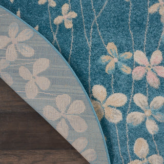 Nourison Home - Tranquil Turquoise Area Rug TRA04