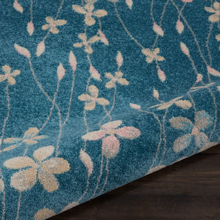 Nourison Home - Tranquil Turquoise Area Rug TRA04