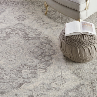 The Rug Corner Nourison Home Tranquil TRA05 IVGRY Area Rugs  