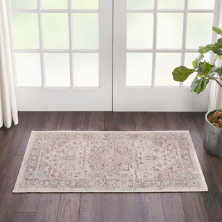 The Rug Corner Nourison Home Tranquil TRA06 IVPNK Area Rugs  