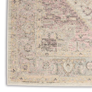 The Rug Corner Nourison Home Tranquil TRA06 IVPNK Area Rugs  