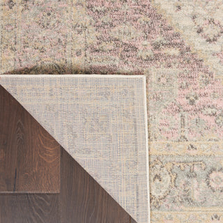 The Rug Corner Nourison Home Tranquil TRA06 IVPNK Area Rugs  