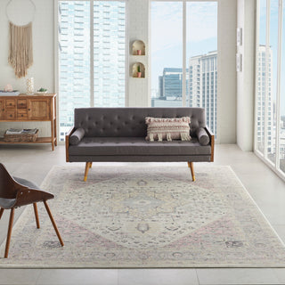 The Rug Corner Nourison Home Tranquil TRA06 IVPNK Area Rugs  