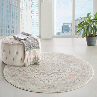 The Rug Corner Nourison Home Tranquil TRA06 IVPNK Area Rugs  