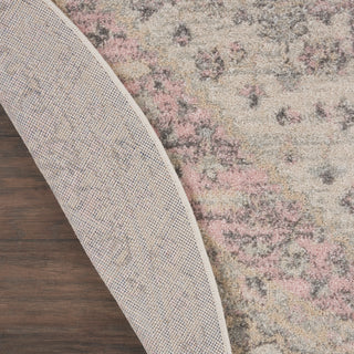 The Rug Corner Nourison Home Tranquil TRA06 IVPNK Area Rugs  