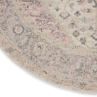 The Rug Corner Nourison Home Tranquil TRA06 IVPNK Area Rugs  