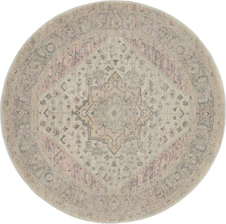 The Rug Corner Nourison Home Tranquil TRA06 IVPNK Area Rugs  