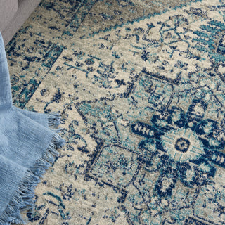 The Rug Corner Nourison Home Tranquil TRA06 IVLTB Area Rugs  