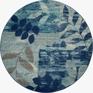 The Rug Corner Nourison Home Tranquil TRA01 NAVLB Area Rugs  