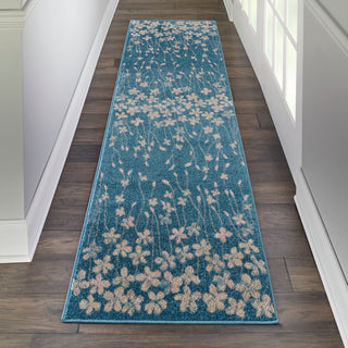Nourison Home - Tranquil Turquoise Area Rug TRA04