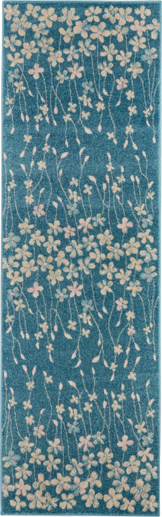 Nourison Home - Tranquil Turquoise Area Rug TRA04