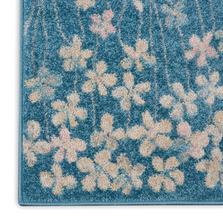 Nourison Home - Tranquil Turquoise Area Rug TRA04